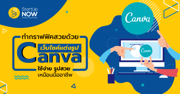 STARTUP NOW—โปรแกรมแต่งรูป—แต่งภาพ—Canva STARTUP NOW---โปรแกรมแต่งรูป---แต่งภาพ---Canva