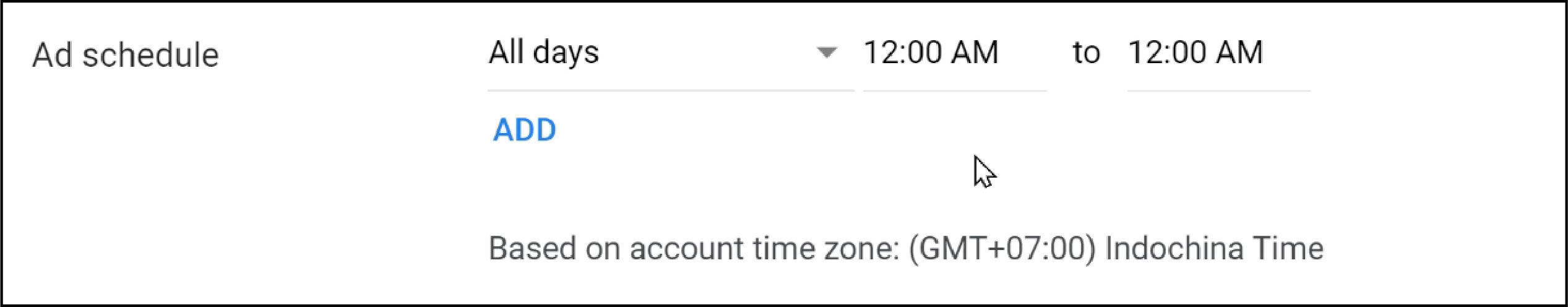 STARTUP NOW---YouTube Ads---ads schedule---setting