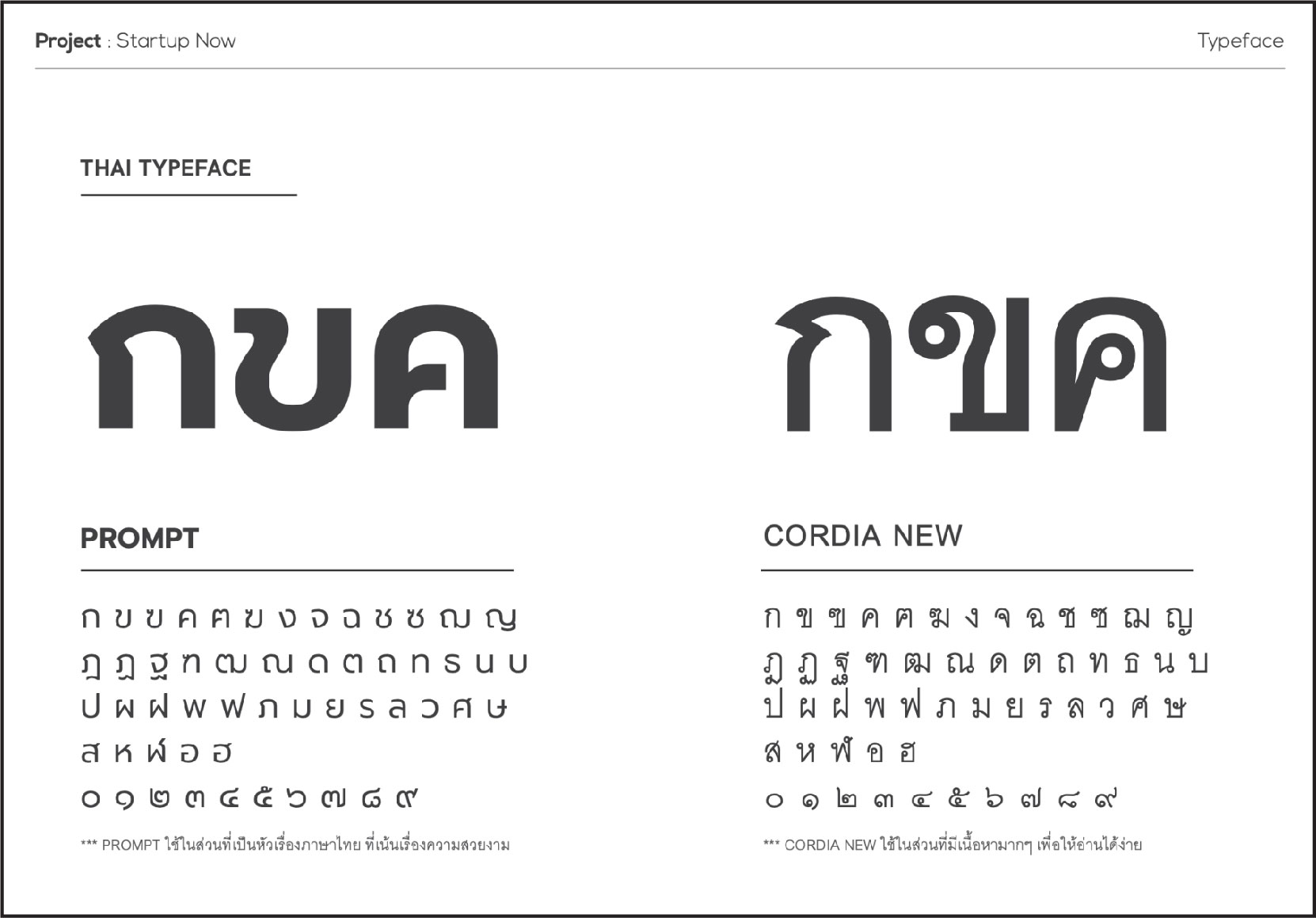 STARTUP NOW---Brand CI---Brand Design---Font