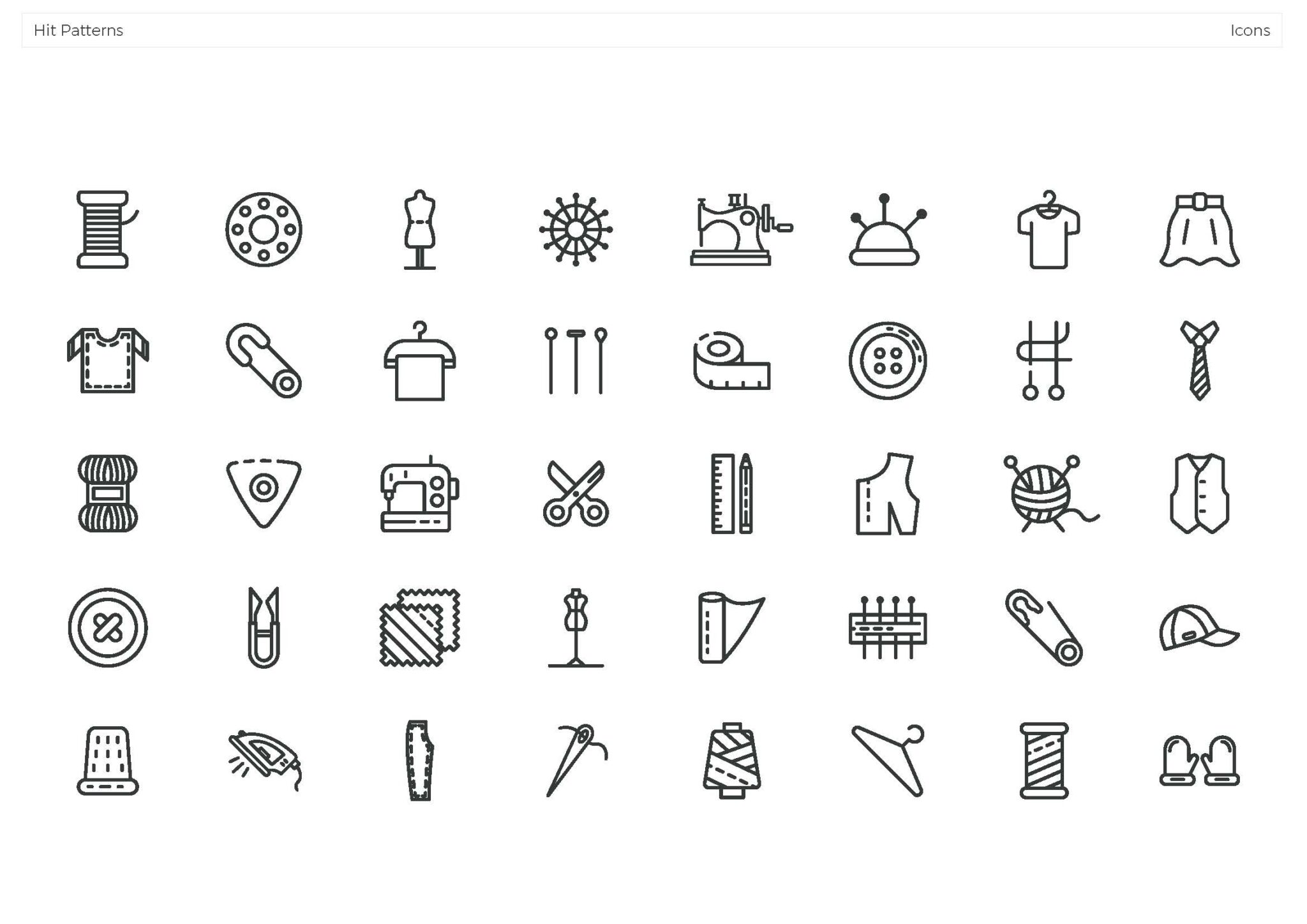 Hit Patterns - Brand Design - STARTUP NOW