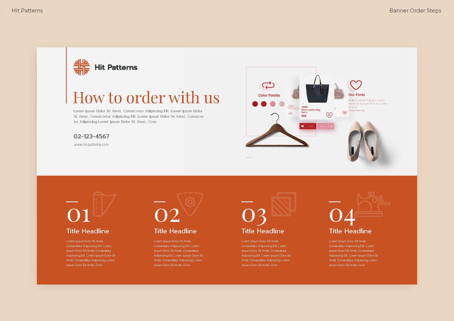 Hit Patterns - Brand Design - STARTUP NOW