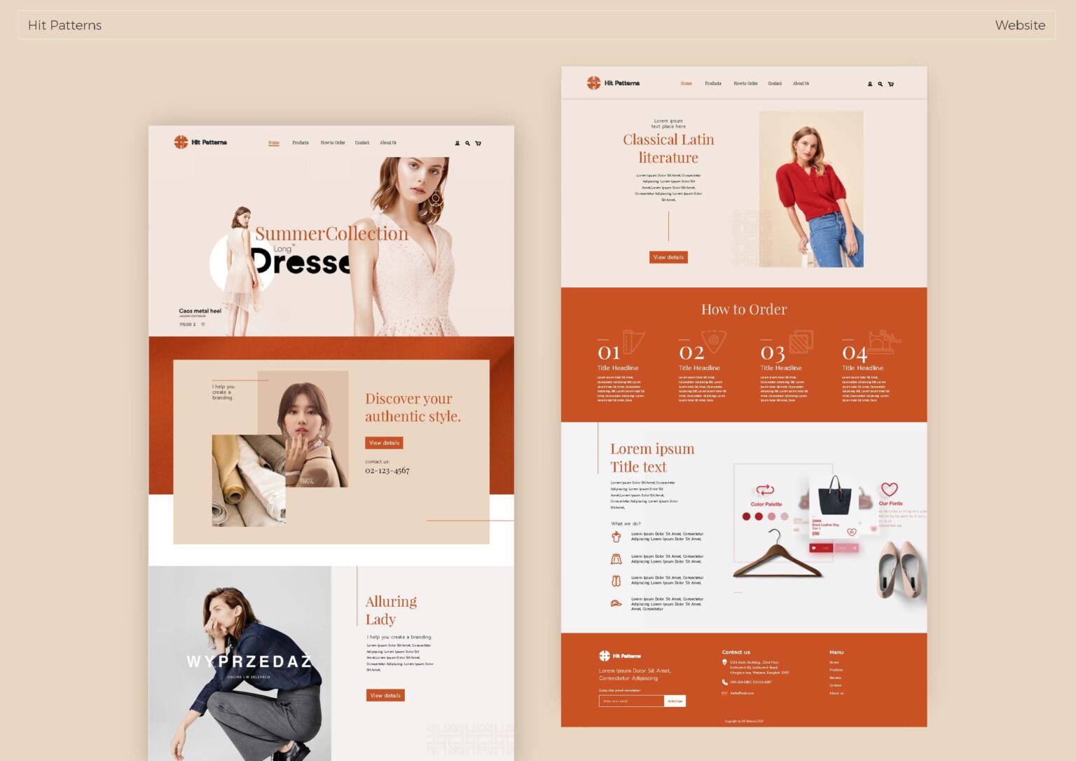 Hit Patterns - Brand Design - STARTUP NOW